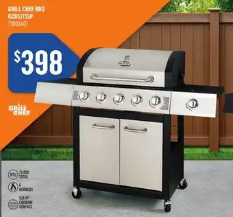 Canac Grill Chef BBQ offer