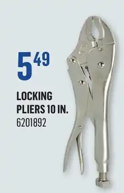 Canac Locking Pliers 10 in offer