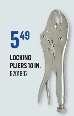 Canac Locking Pliers 10 in offer