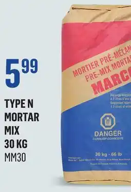 Canac Type N Mortar Mix 30 kg offer