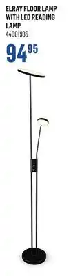 Canac Elray Floor Lamp with LED Reading Lamp offer