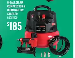 Canac 6-Gallon Air Compressor & Brad Nailer/Stapler offer