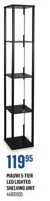 Canac Mauwi 5-Tier LED Lighted Shelving Unit offer