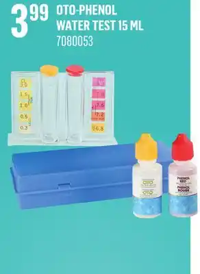 Canac OTO-PHENOL WATER TEST 15 ML offer