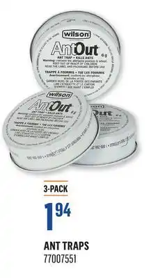 Canac Ant Traps offer