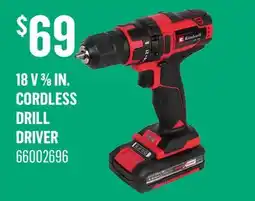 Canac 18 V 3/8 in. Cordless Drill Driver offer