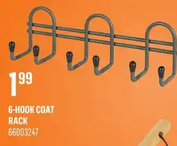 Canac 6-Hook Coat Rack offer