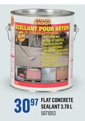 Canac Flat Concrete Sealant - 3.78 L offer