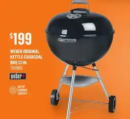 Canac Weber Original Kettle Charcoal BBQ 22 in offer