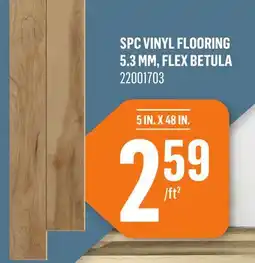Canac SPC VINYL FLOORING offer