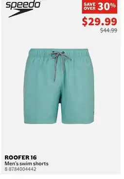 Sports Experts SPEEDO Roofer 16 Men's swim shorts offer