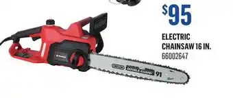 Canac ELECTRIC CHAINSAW 16 IN offer