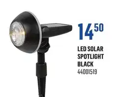 Canac LED Solar Spotlight Black offer
