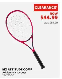 Sports Experts HEAD MX Attitude Comp Adult tennis racquet offer