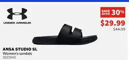 Sports Experts UNDER ARMOUR Ansa Studio SL Women's sandals offer