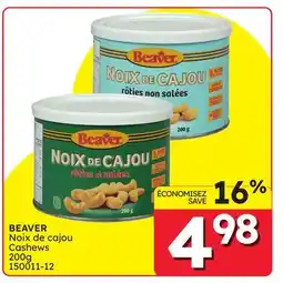 Rossy BEAVER Cashews offer