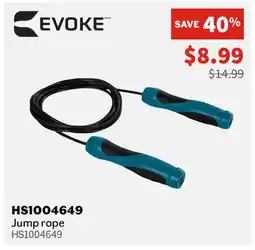 Sports Experts EVOKE HS1004649 Jump rope offer