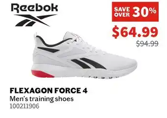 Sports Experts REEBOK Flexagon Force 4 Men's training shoes offer