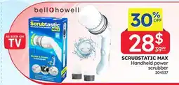 Rossy SCRUBSTATIC MAX Handheld power scrubber offer