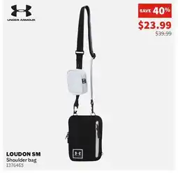 Sports Experts UNDER ARMOUR Loudon SM Shoulder bag offer