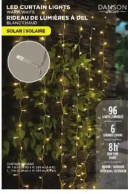 Rossy Solar LED lights curtain offer