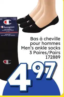 Rossy REEBOK Men's ankle socks offer