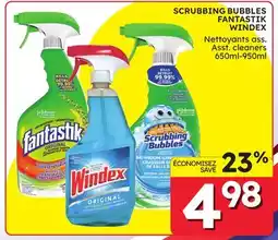 Rossy SCRUBBING BUBBLES Asst. cleaners offer