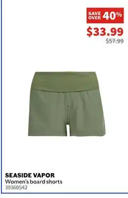 Sports Experts BODY GLV SWM Seaside Vapor Women's board shorts offer