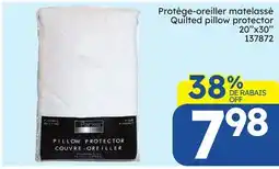 Rossy Quilted pillow protector offer