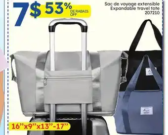 Rossy Expandable travel tote offer