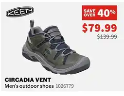 Atmosphere KEEN Circadia Vent Men's outdoor shoes offer