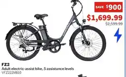 Sports Experts COMPANO FZ2 Adult electric-assist bike,5 assistance levels offer