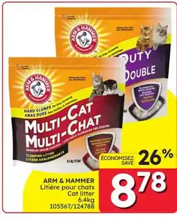 Rossy ARM & HAMMER Cat litter offer