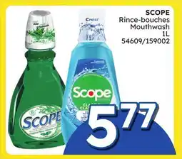 Rossy SCOPE Mouthwash offer