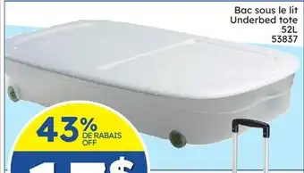 Rossy Underbed tote offer