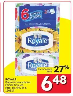 Rossy ROYALE Facial tissues offer
