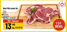 Mayrand Beef Rib Steak AA CANADA offer