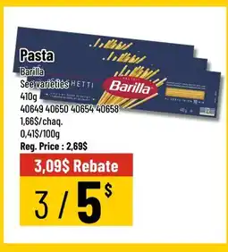 Mayrand Barilla offer