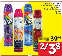 Rossy WIZARD Asst. air freshener sprays offer