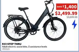 Sports Experts COMPANO RX1 Step Thru Adult electric-assist bike,5 assistance levels offer