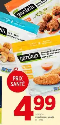 Avril Produits sans viande offer