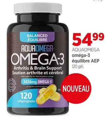Avril Oméga-3 équilibre AEP offer