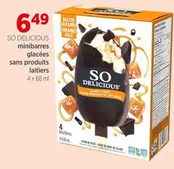 Avril Minibarres glacées sans produits laitiers offer