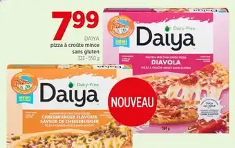 Avril pizza à croûte mince sans gluten offer