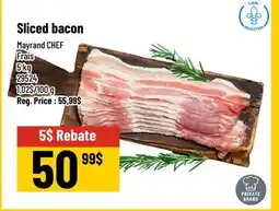 Mayrand Mayrand CHEF Sliced bacon QUEBEC offer