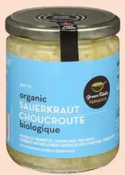 Avril choucroute bio offer