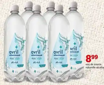 Avril Eau de source naturelle alcaline offer