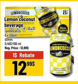 Mayrand Lemon coconut beverage offer