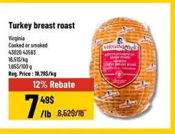 Mayrand Turkey breast roast offer