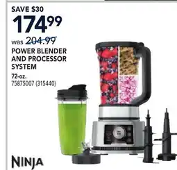 RONA NINJA POWER BLENDER AND PROCESSOR SYSTEM offer